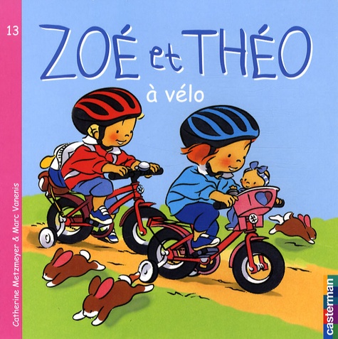 Zoé et Théo à vélo