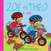 Catherine Metzmeyer et Marc Vanenis - Zoé et Théo à vélo.