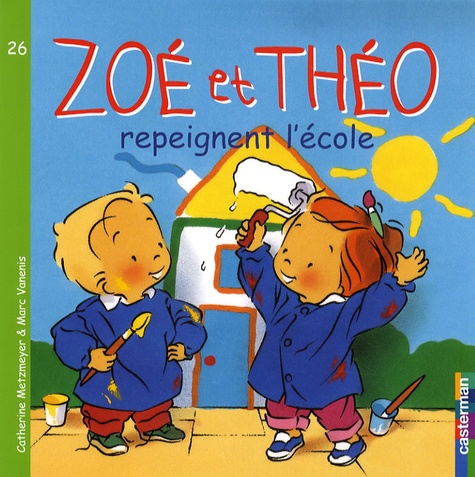 Zoé et Théo repeignent l'école