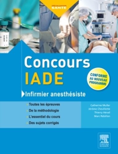 Concours IADE. Infirmier anesthésiste