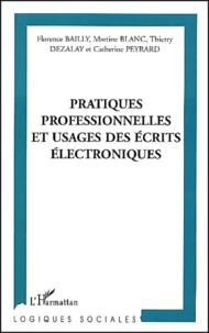 Pratiques Professionnelles Et Usages Des Ecrits Electroniques