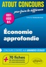 Catherine Vanderwalle-Puch - Economie approfondie Prépas ECE et BL - 70 fiches de microéconomie et macroéconomie.