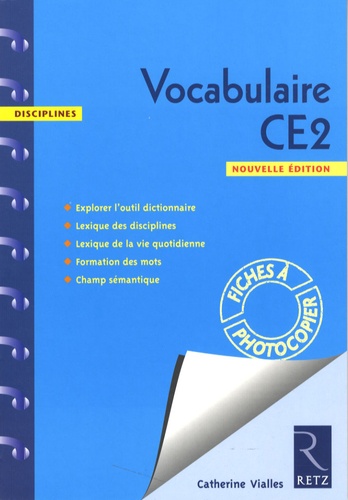 Catherine Vialles - Vocabulaire CE2 - Fiches à photocopier.