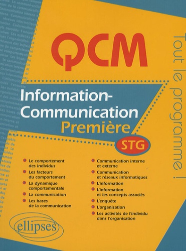 Information-communication 1e STG