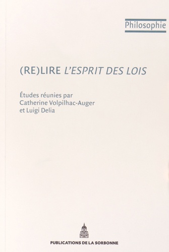 (Re)Lire L'Esprit des lois