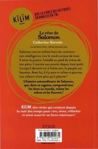 Le rêve de Salomon de Catherine Zarcate - Poche - Livre - Decitre