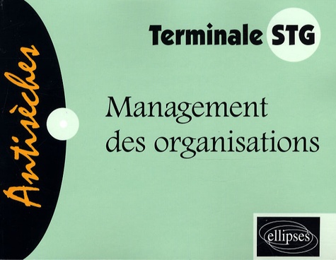 Management des organisations Tle STG