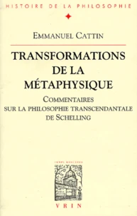 Transformations de la métaphysique.