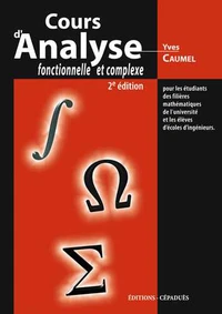 Cours d'analyse fonctionnelle et complexe