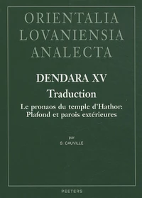 Dendara XV Traduction