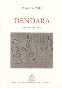 Le temple de Dendara XII, Tome XII : Textes et Planches