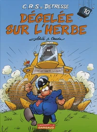 Dégelée sur l'herbe