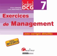 DCG 7 Exercices de Management
