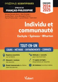 Individu et communauté, Echyle, Spinoza, Wharton