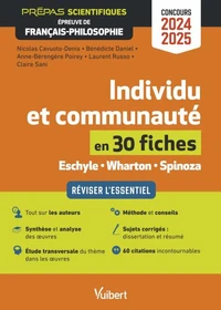 Individu et communauté en 30 fiches