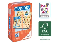 Sudoku metal box (fsc wood)