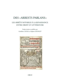 Des "arrests parlans"