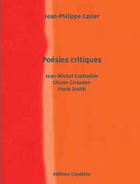 Poésies critiques
