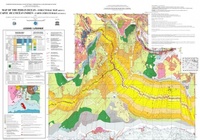  CCGM - Carte de l'océan Indien physiographique (feuille 1) et structurale (feuille 2) - 1/40 000 000.