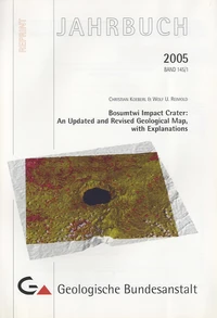 Carte géologique du cratère d'impact du Bosumtwi (Ghana) + notice explicative
