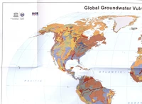 Carte mondiale de vulnérabilité des nappes aux inondations et aux sécheresses