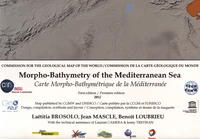 Carte morpho-bathymétrique de la Méditerranée