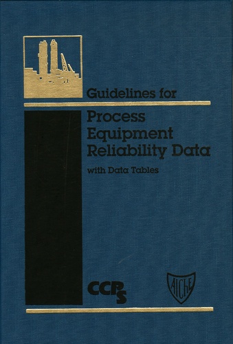  CCPS - Process Equipment Reliability Data - With Data Tables.