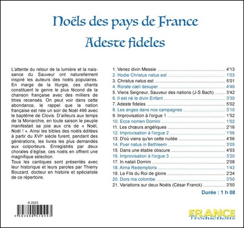 CD Noëls des pays de France