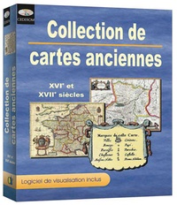  CDIP - Collection de cartes anciennes XVIe et XVIIe siècles - CD-ROM.