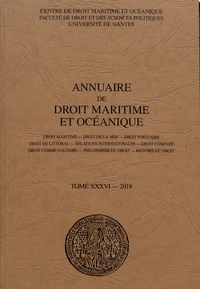 Annuaire de droit maritime et océanique