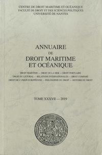  CDMO - Annuaire de droit maritime et océanique - Tome 37/2019.