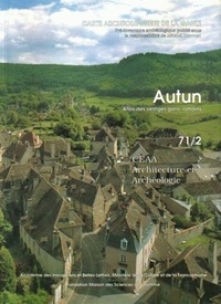  CEAA - Autun, atlas des vestiges gallo-romains - 71/2.
