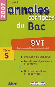 SVT Enseignement obligatoire et de spécialité Série S