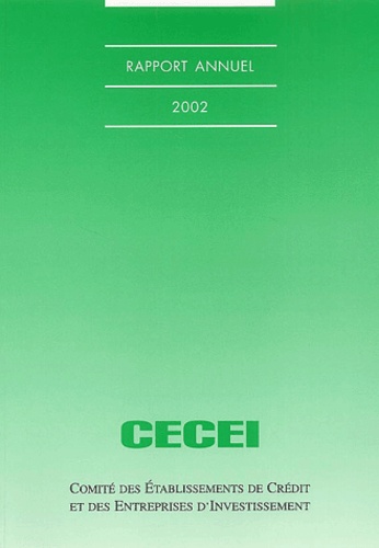  CECEI - Rapport Annuel 2002.