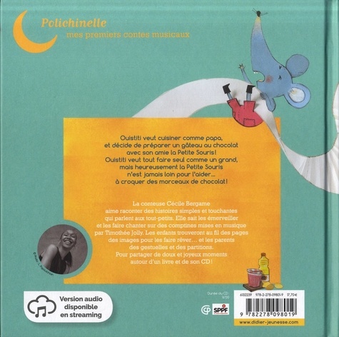 Les contes de la petite souris  Le Gâteau de Ouistiti -  avec 1 CD audio