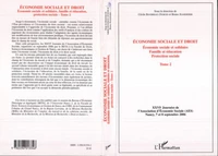Economie sociale et droit.