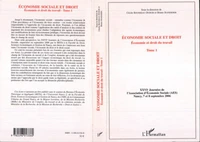 Economie sociale et droit