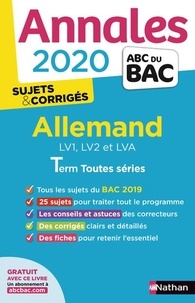 Ebooks gratuits pour le téléchargement de soins infirmiers Allemand LV1, LV2 et LVA Tle toutes séries  - Sujets & corrigés en francais RTF MOBI DJVU 9782091574455 par Cécile Brunet, Noémie Keunebroek