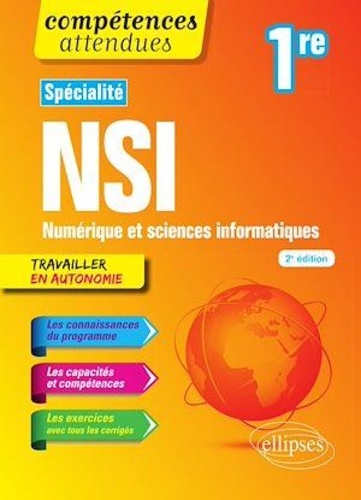 Spécialité NSI Numérique et sciences informatiques 1re 2e édition
