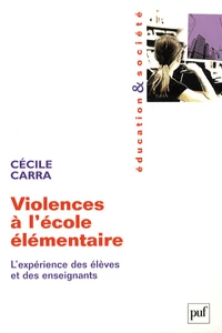 Violences à l'école élémentaire