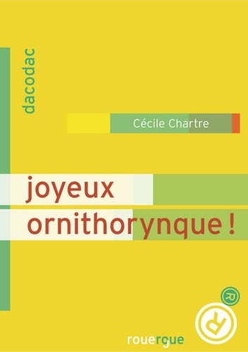 Joyeux ornithorynque !