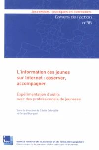 L'information des jeunes sur Internet : observer, accompagner