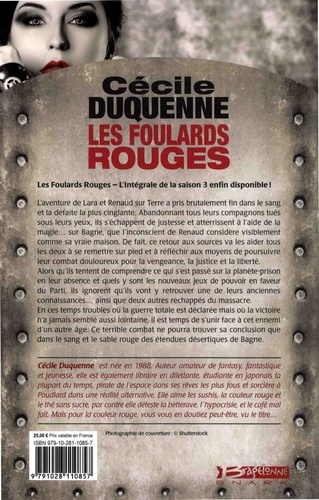 Les foulards rouges Tome 3. Evoria de Cécile Duquenne - Grand Format -  Livre - Decitre