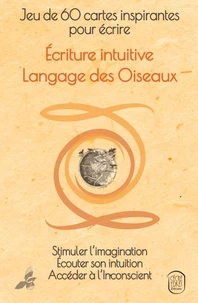 Ecriture intuitive & Langage des Oiseaux, jeu de cartes