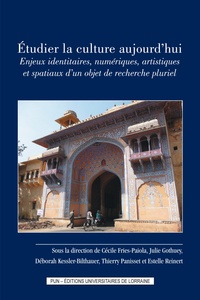 Cécile Fries-paiola et Julie Gothuey - Etudier la culture aujourd'hui - Enjeux identitaires, numériques, artistiques et spatiaux d'un objet de recherche pluriel.