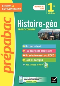 Livres de téléchargement itouch gratuits Histoire-Géographie 1re (tronc commun) - Prépabac Cours & entraînement  - nouveau programme de Première RTF