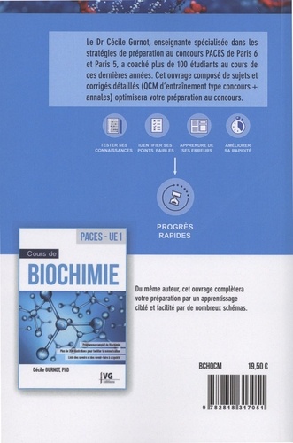 QCM de biochimie. PACES UE1 optimisée Paris 6