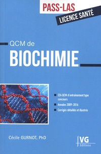 Cécile Gurnot - QCM de biochimie.