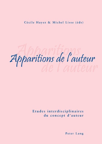 Cécile Hayez - Apparitions de l'auteur.
