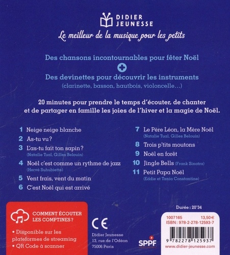 Comptines et chansons de Noël